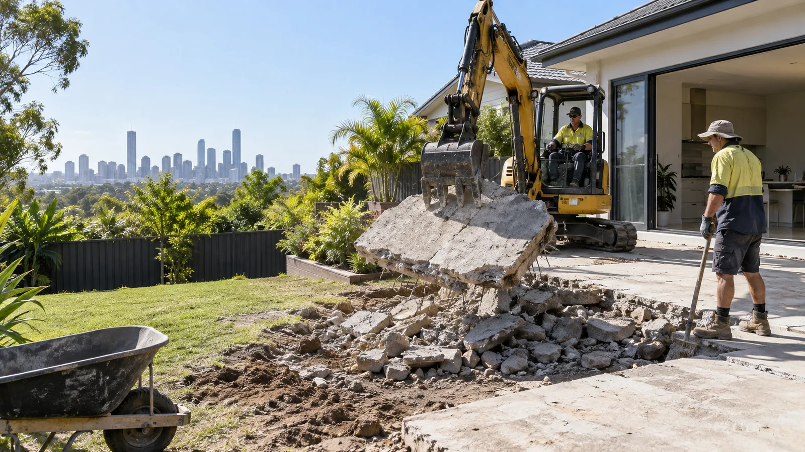 Concrete removal surface inspiration