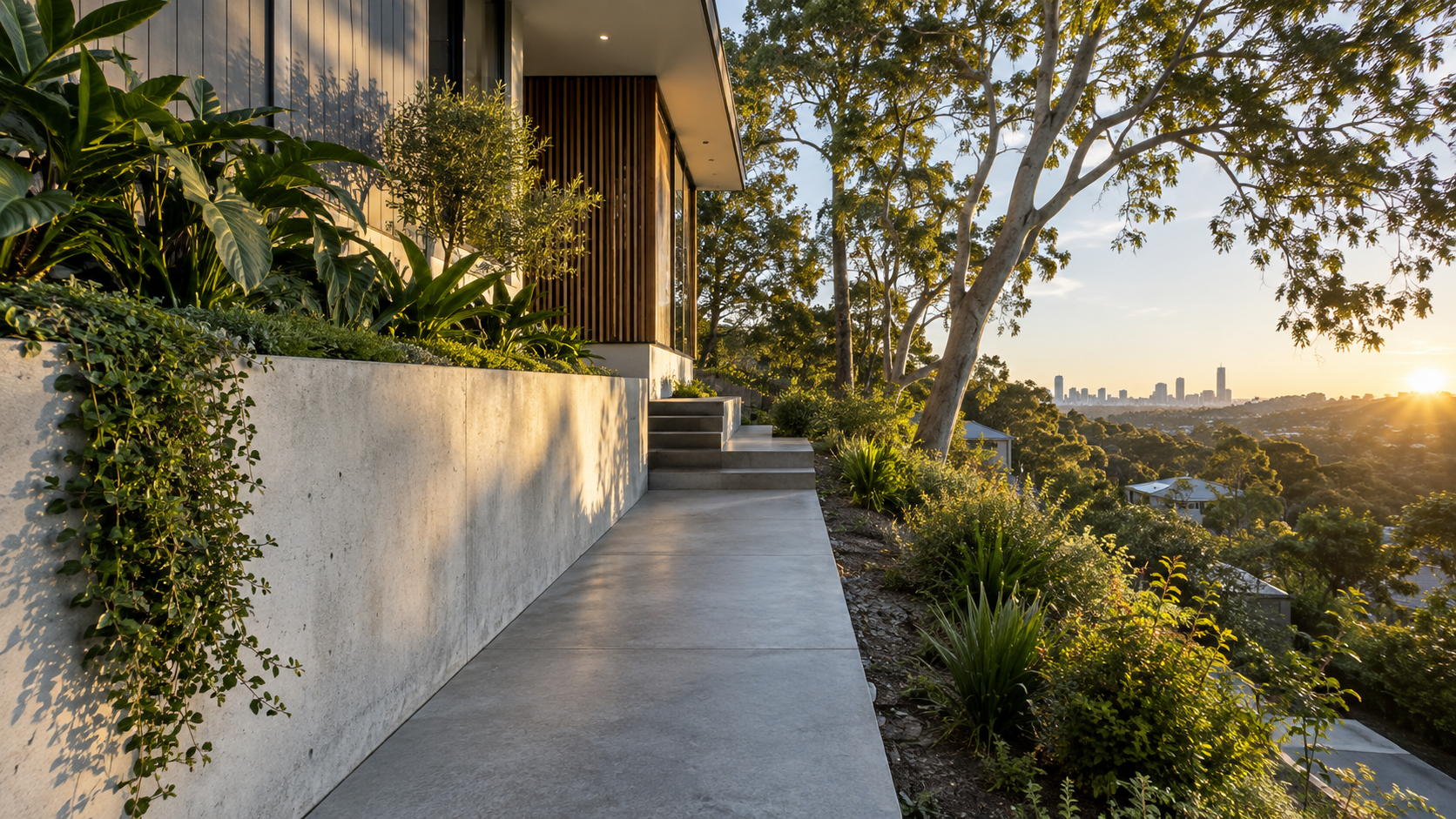 North Brisbane concrete project inspiration