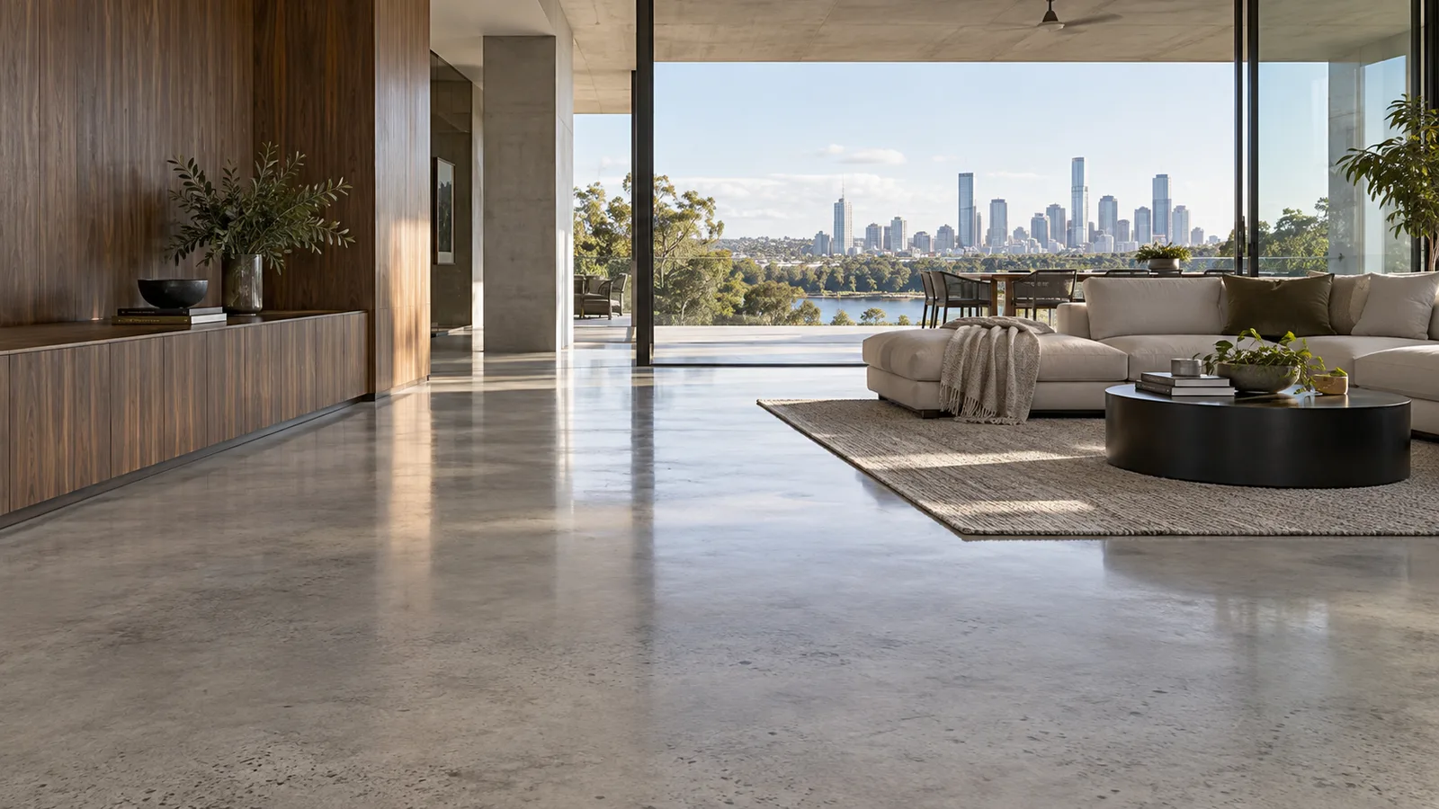 Polished concrete surface inspiration